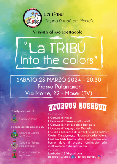 Locandina - La tribù into the colors